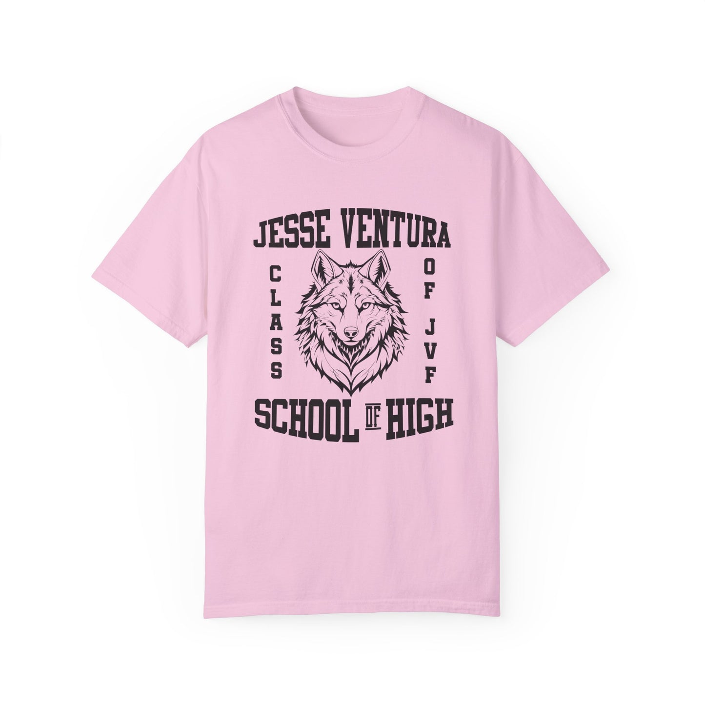 JVF SCHOOL OF HIGH Unisex Garment-Dyed T-shirt