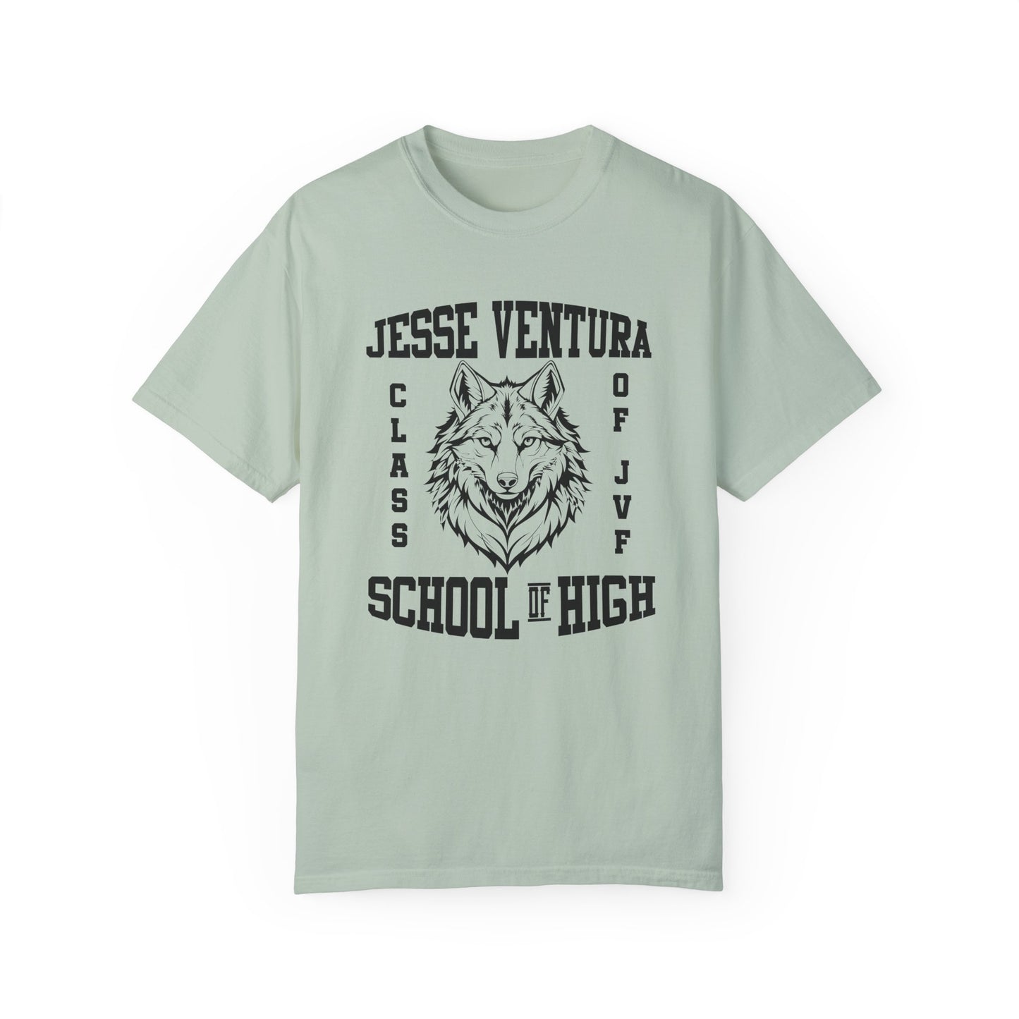 JVF SCHOOL OF HIGH Unisex Garment-Dyed T-shirt