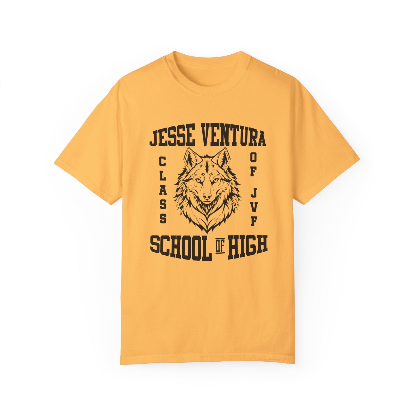 JVF SCHOOL OF HIGH Unisex Garment-Dyed T-shirt