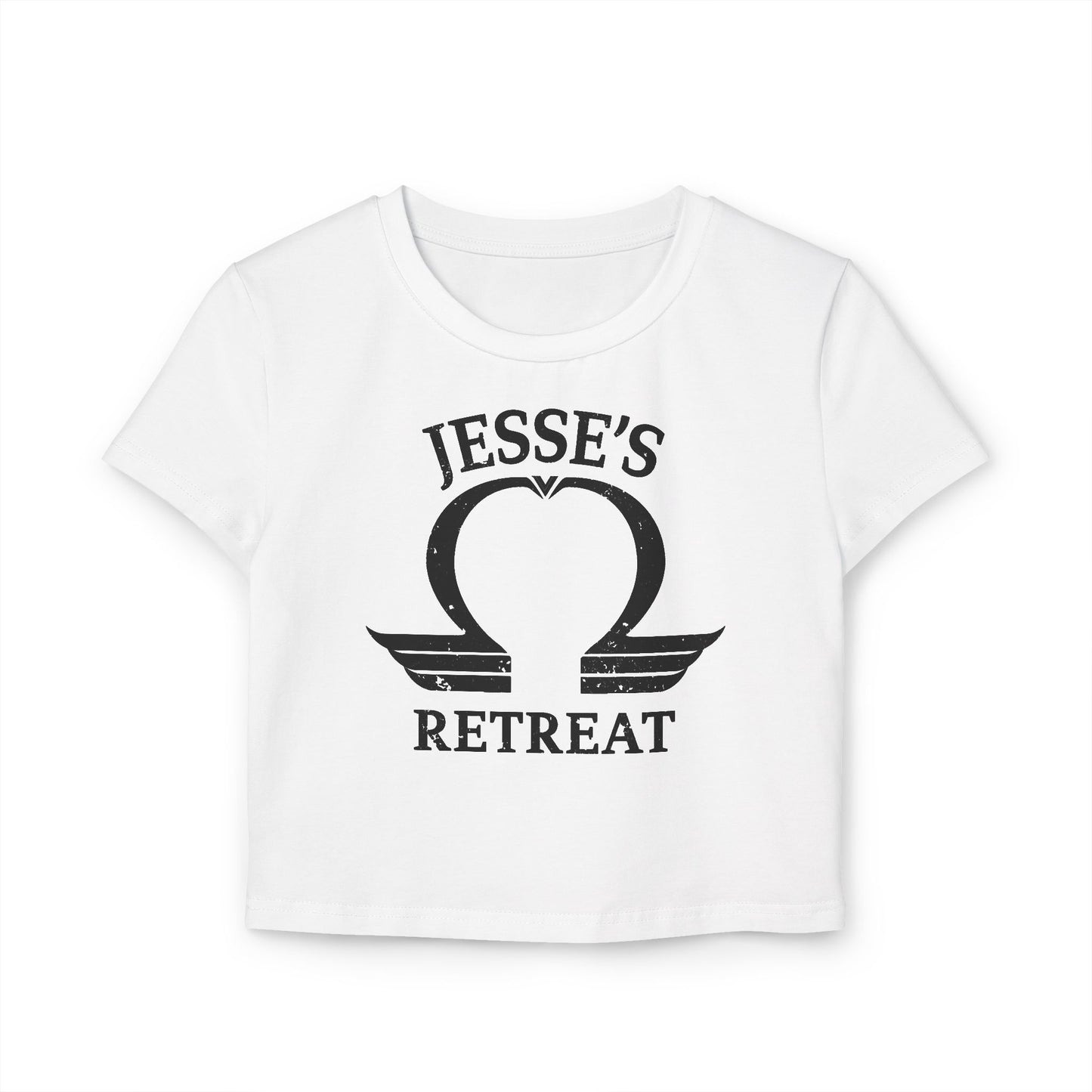 Jesse's Retreat Cropped Tee